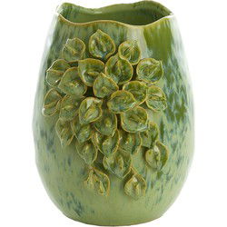 Light & Living - Vaas AMIATA - 23x20.5x26cm - Groen