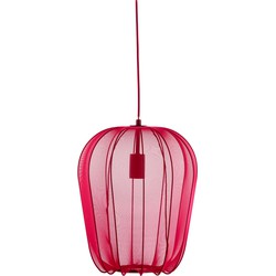 Light & Living - Hanglamp Ø34x40 cm PLUMERIA donker roze