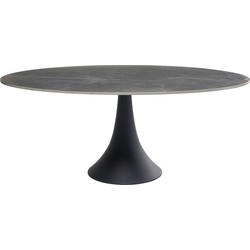 Kare Eettafel Grande Possibilita Black 180x120 cm