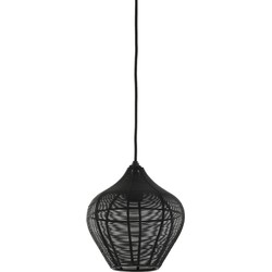 Light & Living - hanglamp - Alvaro - zwart - metaal - draadlamp - E27 - 2947812