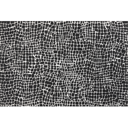 PUNGE - Vloerkleed - Zwart/Wit - 200 x 300 cm - Polyester