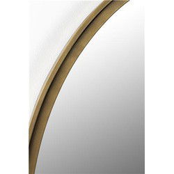 Spiegel Ovaal Brass - 60x80x2cm - Spiegel Matz