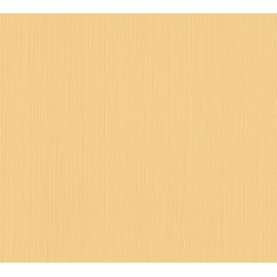 A.S. Création behang effen geel - 53 cm x 10,05 m - AS-378248