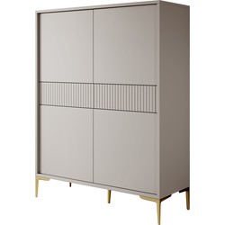 Meubella Kast Five - Beige - 103 cm