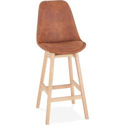 ASPEN halfhoge snackkruk 48x56x103 cm Bruin