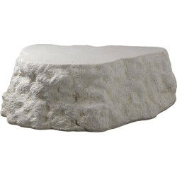 PTMD Salontafel Haride - 122x96x38 cm - Steen - Wit