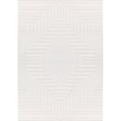 Cara vloerkleed - Labyrinth Modern Japandi - Crème