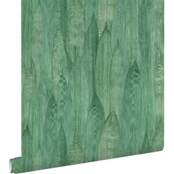 ESTAhome behang bladeren jade groen - 0,53 x 10,05 m - 138987