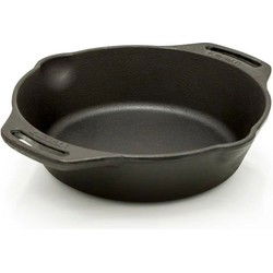 Gietijzeren Skillet 2 handvatten 20 cm