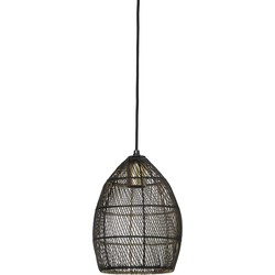 Light & Living - Hanglamp MEYA - Ø20x25cm - Zwart