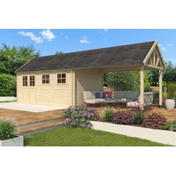 Woodlands blokhut gloucester XL, 880 x 295 cm