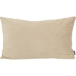 Velvet Beige Long | 30 x 50 cm | Kussenhoes | Velvet/Polyester