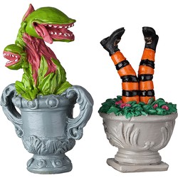 Jouw Spooky Planter Urns Set Of 2 Kerst koopt je goedkoop bij Warentuin. - LEMAX