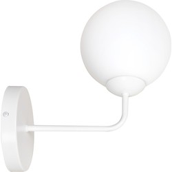 Moderne wandlamp Riva Wit