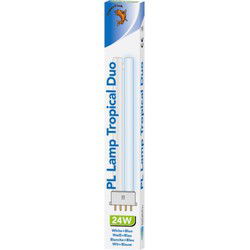 2 stuks - PL Lamp tropical duo 24 watt