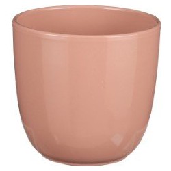 Tusca pot rond l.roze - h13xd13,5cm