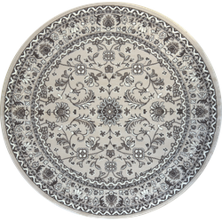 Nain Klassiek - Rond - Laagpolig Oosters Vloerkleed - Vintage Tapijt - Creme- 300 CM ROND