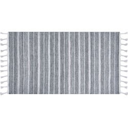 BADEMLI - Vloerkleed  - Lichtgrijs - 80x150 cm - Synthetisch materiaal