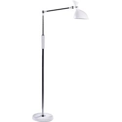 Beliani ANDROMEDA - Staande lamp-Wit-Synthetisch materiaal