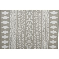 1_stuk_vastgezet - Gretha Ibiza karpet vloerkleed 160x230 taupe - Garden Impressions