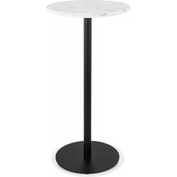 CORY ronde hoge tafel 60x60x1066 cm Wit