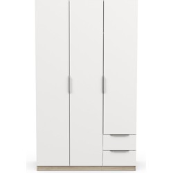 Kast met 3 deuren en 2 laden Ghost - L119,4 cm