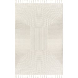 Modern Scandinavisch Tapijt MATILDA - Ivoor - 160x213 cm