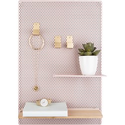 Present Time - Memo Board Perky Mesh - Lichtroze