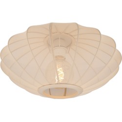 Celine beige plafondlamp geschikt voor badkamer E27