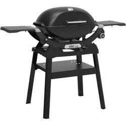 Q 2200n gasgrill met compact stand zwart
