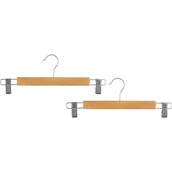 5Five Kledinghangers - voor broeken - 6x Stuks - 34 x 12 cm - Kledinghangers