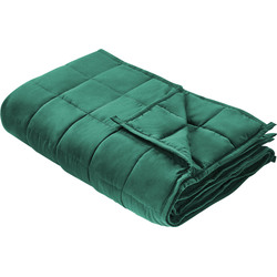 NEREID - Verzwaringsdeken - Smaragdgroen - 135 x 200 cm - Polyester