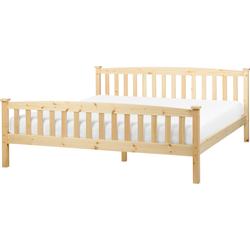 GIVERNY - Bed - Lichthout - 180 x 200 cm - Dennenhout