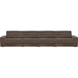 BePureHome Date 4-Zits Bank - Grove Ribstof - Mud - 78x406x99