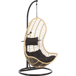 PINETO - Hangstoel - Natuurlijk - 80 cm - PE rotan