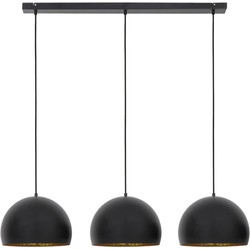 Light and Living hanglamp  - zwart - metaal - 2908812