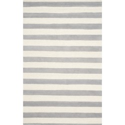 Safavieh Modern Indoor Hand Tufted Area Rug, Cambridge Collection, CAM154, in Grey & Ivory, 183 X 274 cm