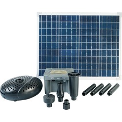 SolarMax 2500 Accu incl. solarpaneel, fonteinpomp en oplaadaccu - Ubbink