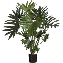 Mica Decorations Philodendron Selloum Kunstplant - H85xØ55 cm - Groen