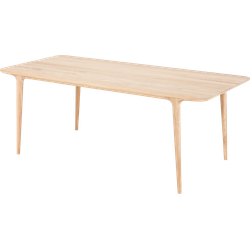 Fawn table houten eettafel whitewash - 200 x 90 cm