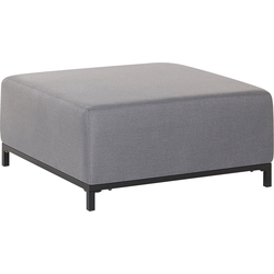 ROVIGO - Ottomaan - Grijs - Polyester