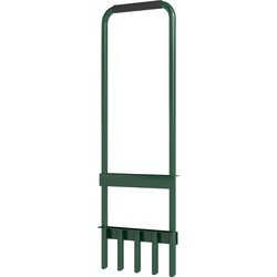 Handmatige Gazonbeluchter Verticuteerder 30 cm - Groen