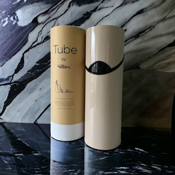 Tube by Sillies® - Luxe keukengerei-set - RVS houder - Siliconen spatels - Blush