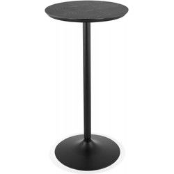 TAMAGO ronde statafel 60x60x1035 cm Zwart