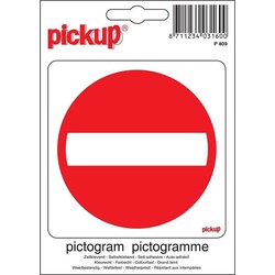 Pictogram 10 x 10 cm - Pickup