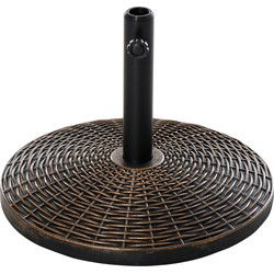 4goodz Parasolvoet 25 kg Cement - middelgrote parasols Ø35/Ø38/Ø48 mm