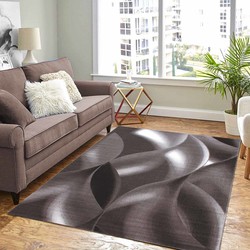 Marlon Modern Bruin vloerkleed - - 280 X 370 CM