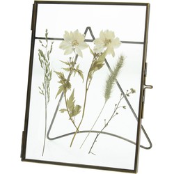 Lijst gedroogde bloem Messing Bronze 13x2x18 cm - HD Collection