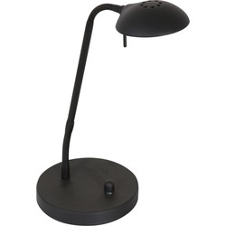LED bureaulamp met flexibele arm Mexlite Biron Wit