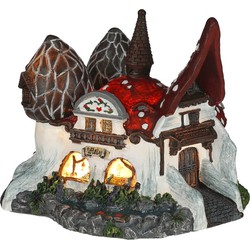 Huis van de Kabouters b/o l10,5xw9,5xh8,5 cm Efteling Weihnachtshaus - Luville